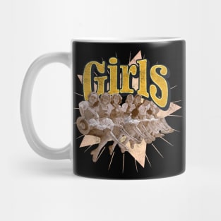 Vintage Girls - Retro Birthday Gift - Unique Present Mug